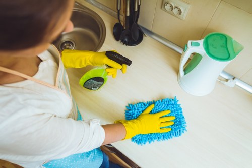 Bathroom end of tenancy cleaning for Docklands rental properties