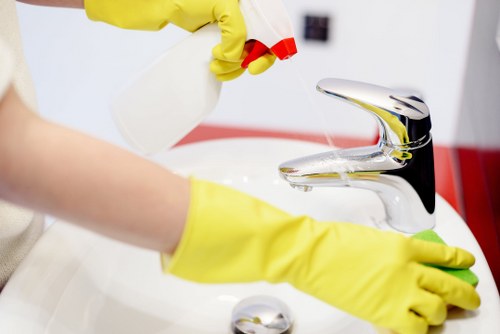Regular cleaning service for a Docklands office environment