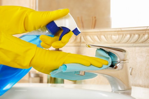 Deep carpet cleaning in a Docklands property to improve freshness and hygiene